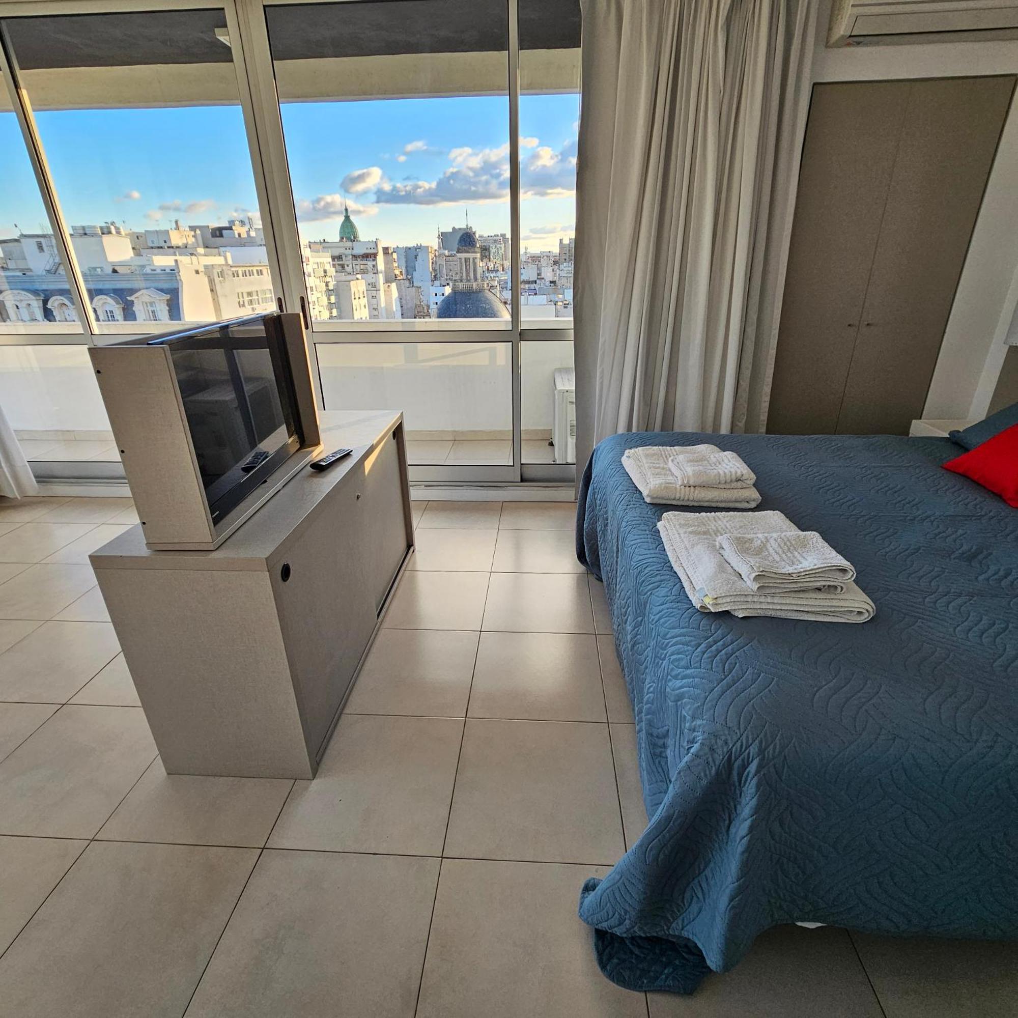 Centrico, Ideal Parejas, Vista Panoramica, Con Piscina บัวโนสไอเรส ห้อง รูปภาพ